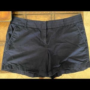 Navy Chino J. Crew shorts